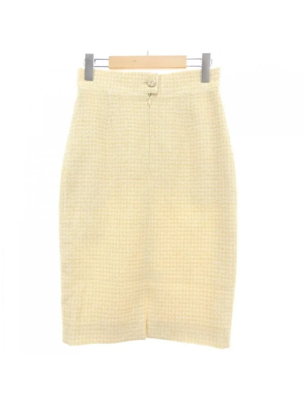Chanel 09c Skirt Yellow